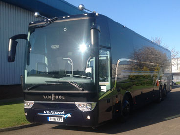 RB Travel Private Coach Hire, Pytchley, Kettering, Northamptonshire