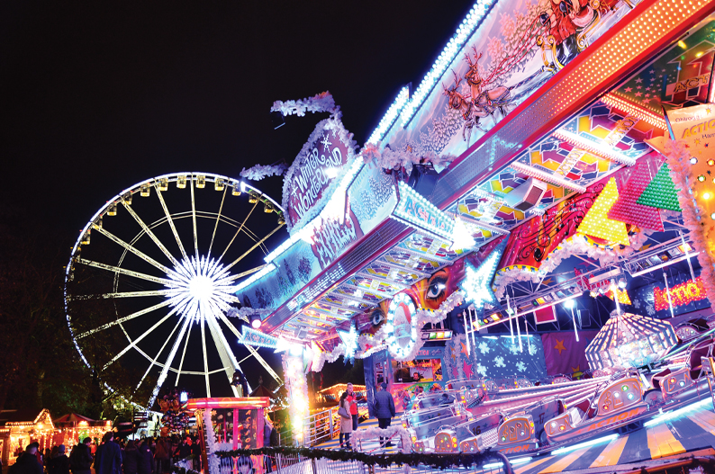 Hyde Park Winter Wonderland & Christmas Lights Tour - or Free Time