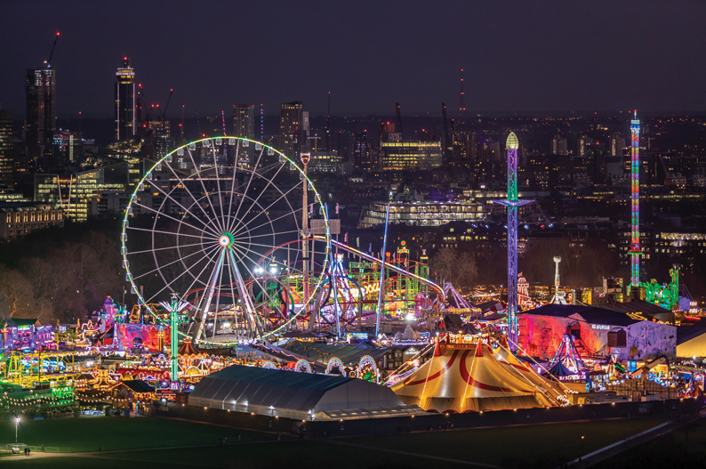 Hyde Park Winter Wonderland & Christmas Lights Tour OR Free Time