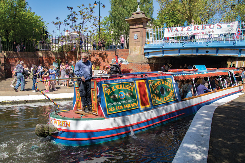 Little Venice to Camden Lock Market by Narrowboat