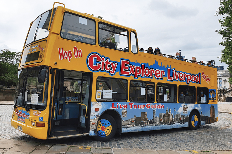 Liverpool City Explorer, Open Top Bus